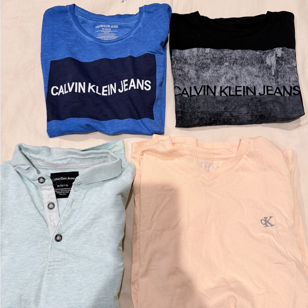 All 4 Calvin Klein  T-Shirts for $15!